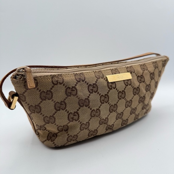 Gucci Handbags - Gucci Monogram Boat Pochette